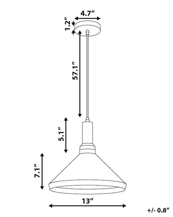 Pendel Lampe Hvid Guld Metal ø 33 x 158 cm Dekorativ Hængelampe Industriel Lampeskærm Moderne Spisebordslampe Design Køkken Skandinavisk