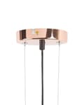 Miniatyrbillede 7 af 8: Pendel Kobber Metal Loftlampe 3 Lys Blank Industrielt Design
