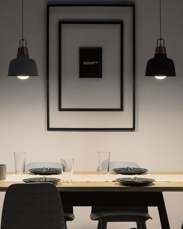 Pendel Lampe Grå Kobber Metal ø 22 x 179 cm Dekorativ Hængelampe med Klokkeformet Lampeskærm Industrielt Design Spisebordslampe