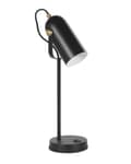 Miniatyrbillede 1 af 8: Skrivebordslampe Sort Metal 48 cm Spotlight Skærm Justerbar Industriel Hjemmekontor