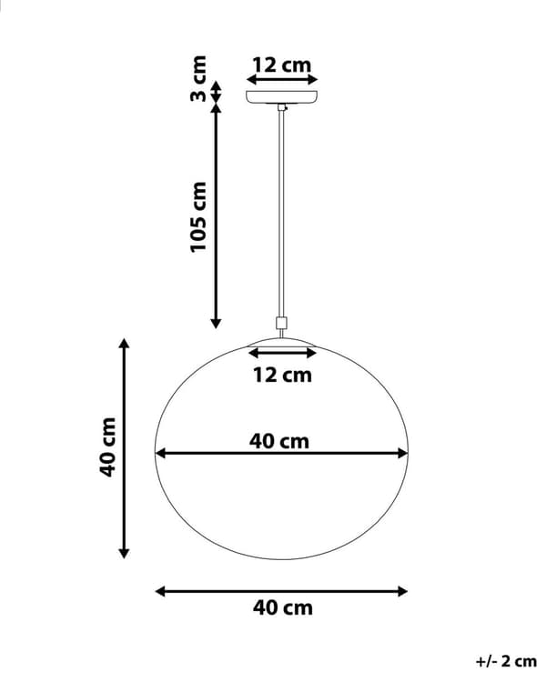 Pendel Lampe Hvid Glas Sølv 145 x 40 cm Rund Globus Snebold Moderne Klassisk Stil Stue Soveværelse Køkken Indretning Tilbehør Minimalistisk
