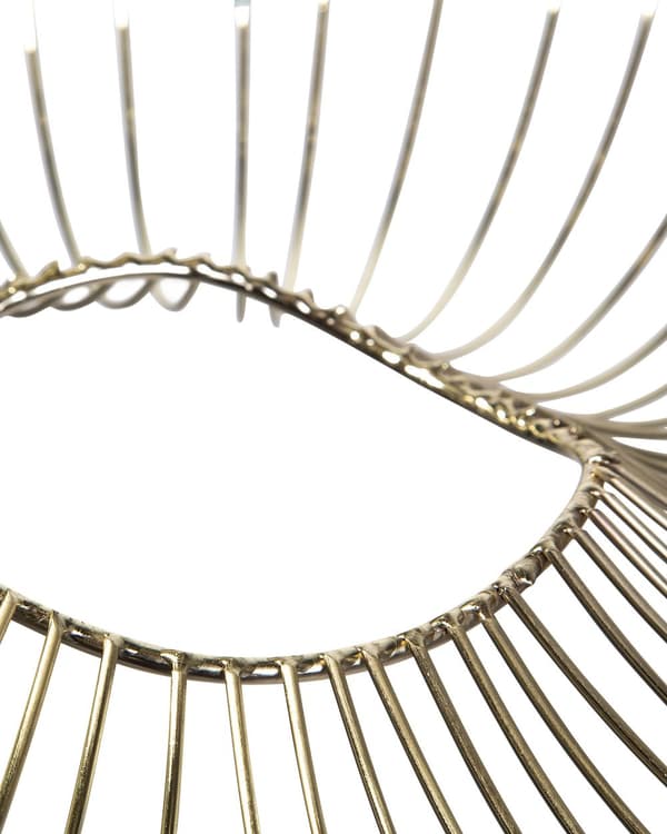 Loftlampe Guld Metal Skærm Industrielt Design