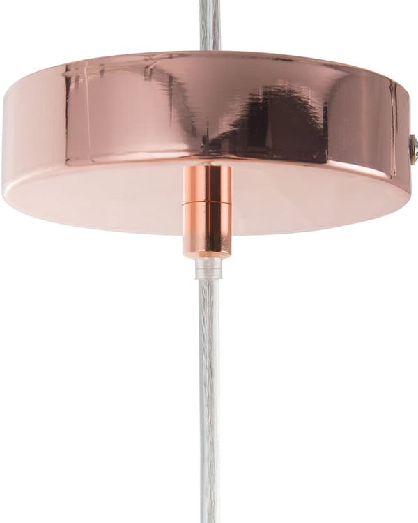 Loftlampe Kobber Metal Skærm Industrielt Design