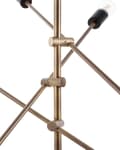 Miniatyrbillede 8 af 10: Pendel Lampe Messing Metal 126 cm Dekorativ 7 Armet Industrielt Sputnik Lampe Design uden Skærm Stue Over Spisebord Tilbehør Indretning Køkken