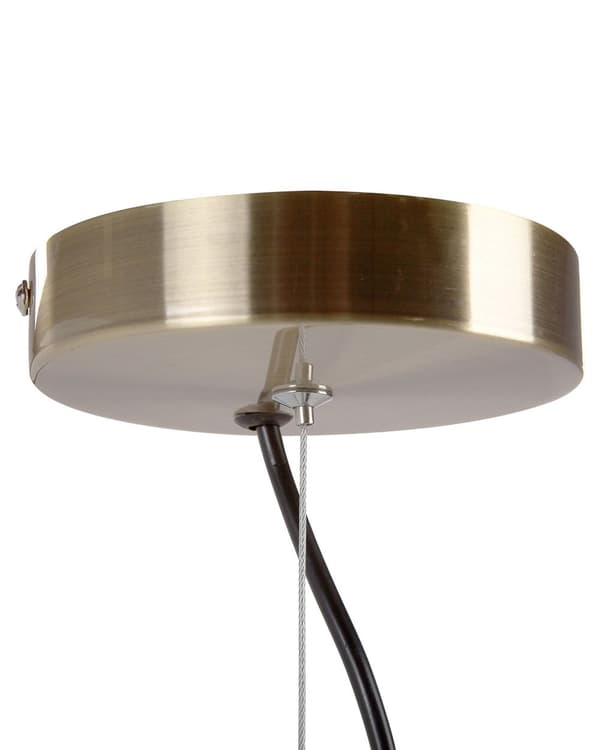 Pendel Lampe Messing Metal 126 cm Dekorativ 7 Armet Industrielt Sputnik Lampe Design uden Skærm Stue Over Spisebord Tilbehør Indretning Køkken
