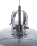 Miniatyrbillede 8 af 10: Loftlampe Pendel Frossent Glass Industrielt Design