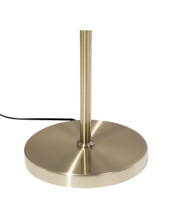 Gulvlampe Guld Metal 165 cm Rund Åben Geometrisk Skærm