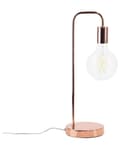 Miniatyrbillede 4 af 9: Bordlampe Kobber Industrial Minimalist Uden Lampeskærm