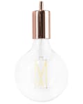 Miniatyrbillede 6 af 9: Bordlampe Kobber Industrial Minimalist Uden Lampeskærm