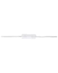 Miniatyrbillede 7 af 8: Bordlampe hvid metal 52x17x17 cm lille tripod justerbar spotlight rund skærm skrivebords dekoration med beroligende lys af høj kvalitet