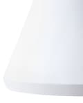 Miniatyrbillede 6 af 8: Pendel Lampe Mat Hvid Guld Aluminium ø 24 x 189 cm Dekorativ Hængelampe med Kegle formet Lampeskærm Industriel Spisebordslampe Moderne Køkken
