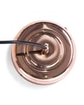 Miniatyrbillede 6 af 7: Pendel Lampe Sort Kobber Metal ø 26 x 119 cm Dekorativ Hængelampe med Klokkeformet Lampeskærm Spisebordslampe til Køkken og Stue Inspiration