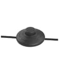 Miniatyrbillede 8 af 11: Gulvlampe Sort Polybomuld og Lyst Egetræ ø 45 x 140 cm Høj Trefod Standerlampe med Cylinderformet Lampeskærm Moderne Tripod Lampe Retro Design