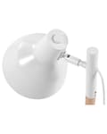 Miniatyrbillede 11 af 11: Bordlampe Hvid Metal Lyst Asketræ 53 cm Designer Justerbar Skærm Skrivebords Indretning Seng Kontor Lille Tilbehør Beroligende Lys Kvalitet