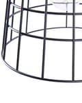 Pikkukuva 5 / 7: Riippuvalaisin kupari 26 x 119 x 26 cm metalli musta verkkopohja kellomainen max 60W