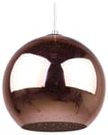 Miniatyrbillede 7 af 10: Loftlampe Kobber Glas Refleks Globus Skærm Lyseffekt Industrielt Design