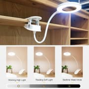 Trådløs dimmerbar Led Lampe med klemme - Opladelig