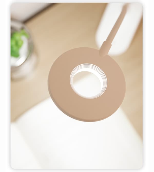 Oppladbar LED-lampe med klemme - dimbar