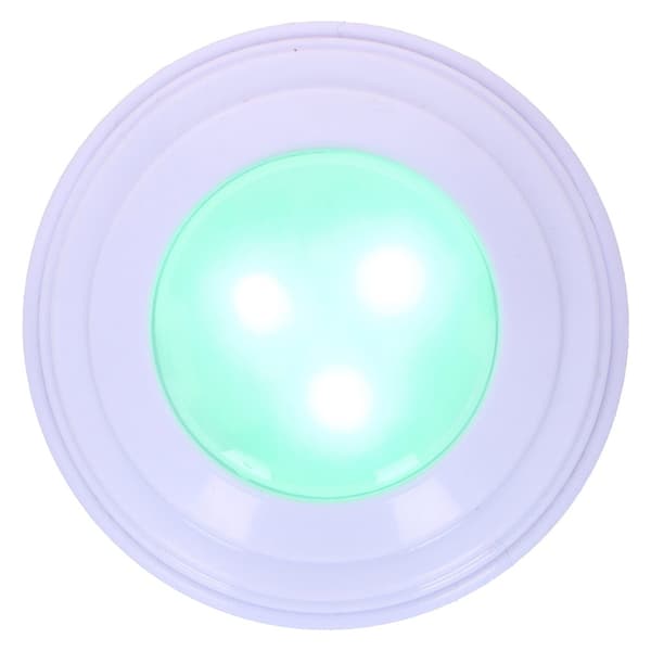 Grundig batteridrevne LED RGB-spotlights med fjernkontroll - 4-pakning