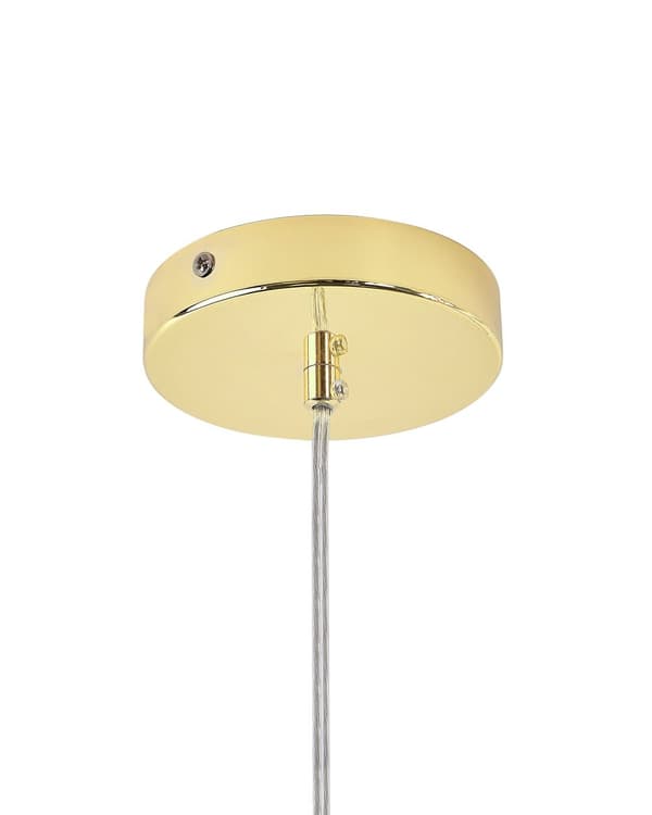 Pendel 18 Lys Guld Metal Glamourøst Design
