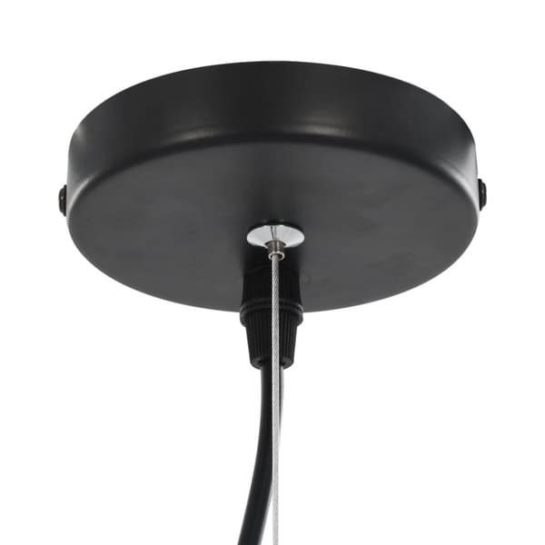 vidaXL Taklamper 2 stk svart og gull halvkuleformet 40 cm E27