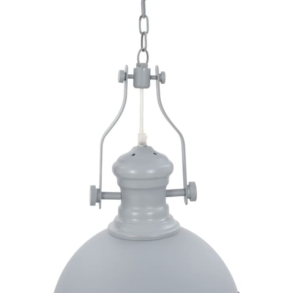 vidaXL loftslampe rund E27 grå