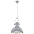 Miniatyrbillede 2 af 6: vidaXL loftslampe rund E27 grå