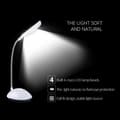 Miniatyrbilde 1 av 9: Batteridrevet LED bordlampe