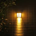 Miniatyrbilde 1 av 2: Vegglampe Solcellebelysning