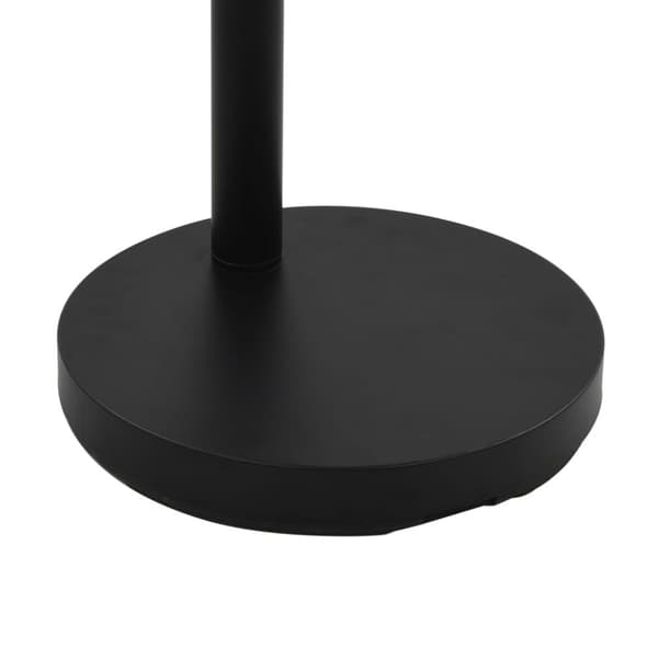 vidaXL Golvlampa 200 cm 5 x E14 svart och guld
