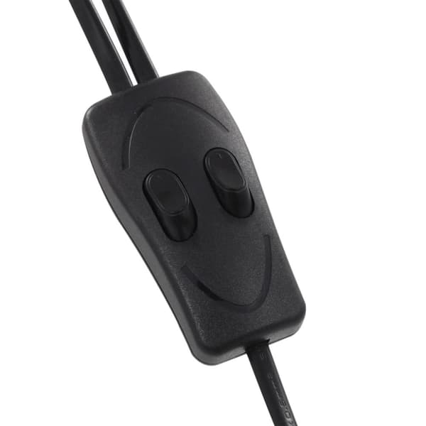 vidaXL Stående lampe 18 W sølv 180 cm dimbar