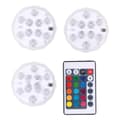 Miniatyrbild 1 av 2: Grundig LED RGB Spotlight med fjärrkontroll 3-pack