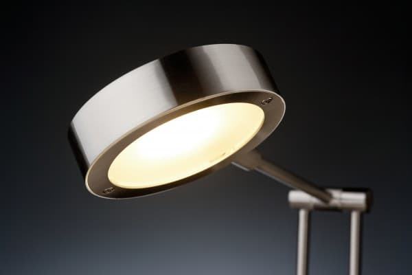 Paulmann 702.45, Børstet stål, Metall, 1 ampuller, 6,7 W, LED, 3000 K