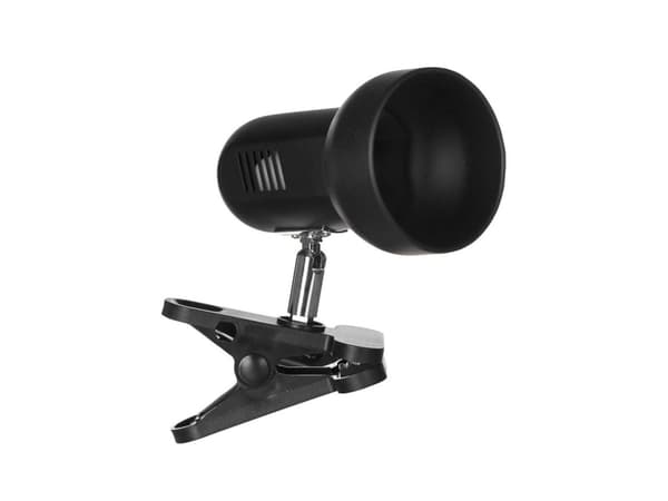Activejet AJE-CLIP LAMP BLACK, Svart, Metall, Plast, Sovrum, Hemmakontor, Kontor, Universal, Svart, IP20, ISO 9001, ISO 14001, CE, RoHS