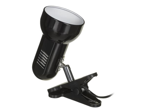 Activejet AJE-CLIP LAMP BLACK, Svart, Metall, Plast, Sovrum, Hemmakontor, Kontor, Universal, Svart, IP20, ISO 9001, ISO 14001, CE, RoHS