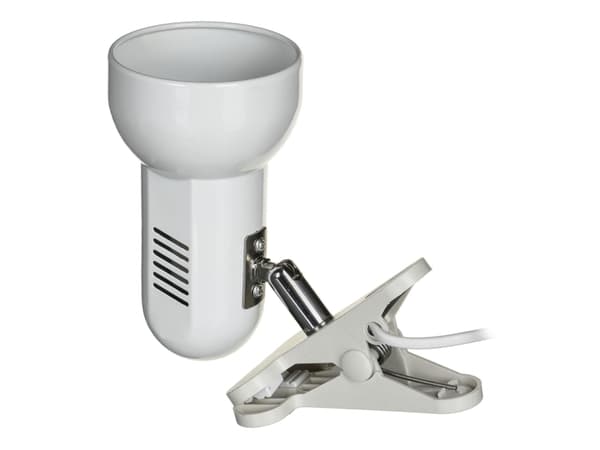 Activejet AJE-CLIP LAMP WHITE, Vit, Metall, Plast, Sovrum, Hemmakontor, Kontor, Universal, Vit, IP20, ISO 9001, ISO 14001, CE, RoHS