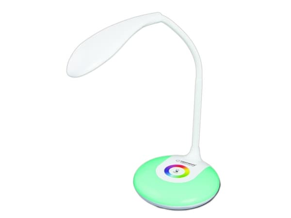ESPERANZA ELD102 ALTAIR - LED DESK LAMP WITH RGB NIGHT LIGHT WHITE