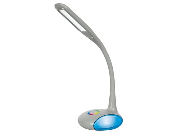 Activejet Lampka biurkowa LED AJE-VENUS RGB Grey, Grå, Plast, Soverom, Barnerom, Universell, Moderne, CE, RoHS, ISO 9001, ISO 14001, Ikke-utskiftbare