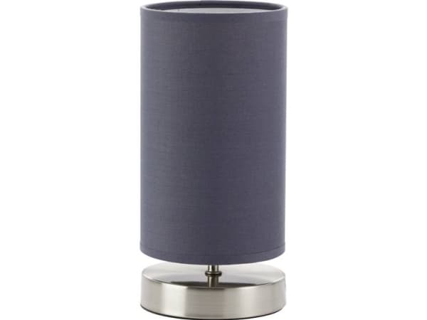 Brilliant Claire 13247/22 Sänglampa Energisparande glödlampa, Halogen E14 40 W Grå