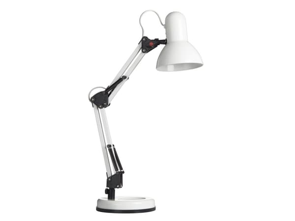 ARKITEKTLAMPE ALBA HVID E14