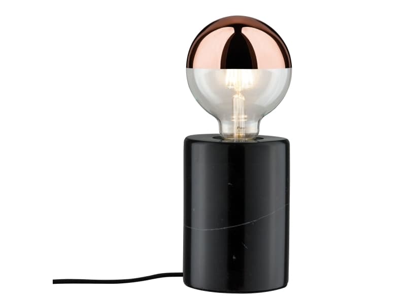 Paulmann 79600, Svart, Marmor, Vardagsrum, II, E27, 1 lampor