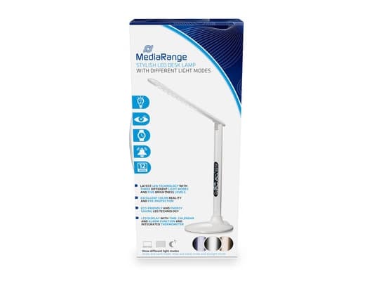 MediaRange MROS501, Hvit, LED, 5500 K, Kjølig hvit, Nøytral hvit, Varm hvit, 30000 timer, 450 lm