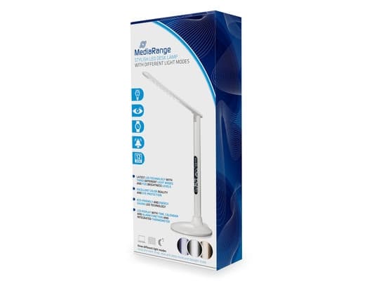 MediaRange MROS501, Hvit, LED, 5500 K, Kjølig hvit, Nøytral hvit, Varm hvit, 30000 timer, 450 lm