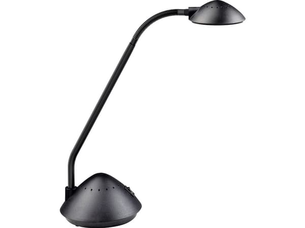 MAUL 8200490, Sort, Metall, Plast, Soverom, Hjemme kontor, Barnerom, Kontor, 1 ampuller, LED, 3000 K