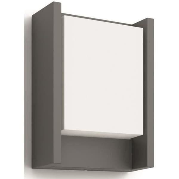 PHILIPS Vägglampa utomhus Arbor 4000K 1x6W 230V - Antracit