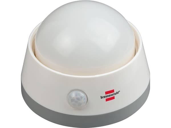Brennenstuhl NLB 02 BS - Nattlampa - LED - 1 W - mjukt vitt ljus - vit