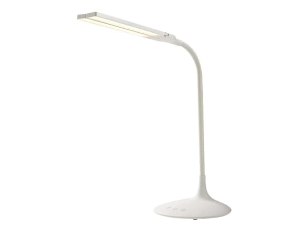 Nedis - Skrivebordslampe - LED - 6 W - kjølig hvit/varm hvit/naturlig hvit lys - hvit Hvit