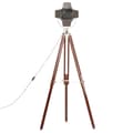 Miniatyrbilde 6 av 11: vidaXL Gulvlampe med stativ heltre mango 180 cm