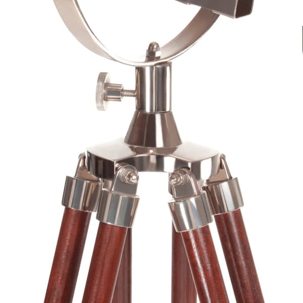 vidaXL Gulvlampe med stativ heltre mango 180 cm