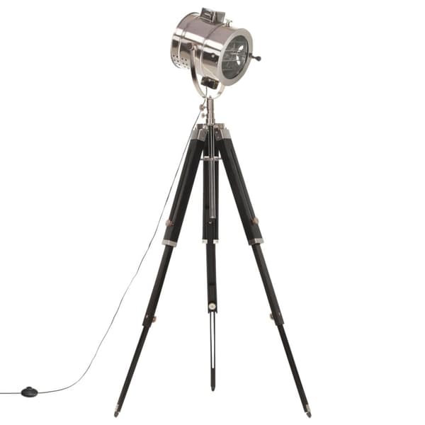 vidaXL Gulvlampe med stativ heltre mango 165 cm